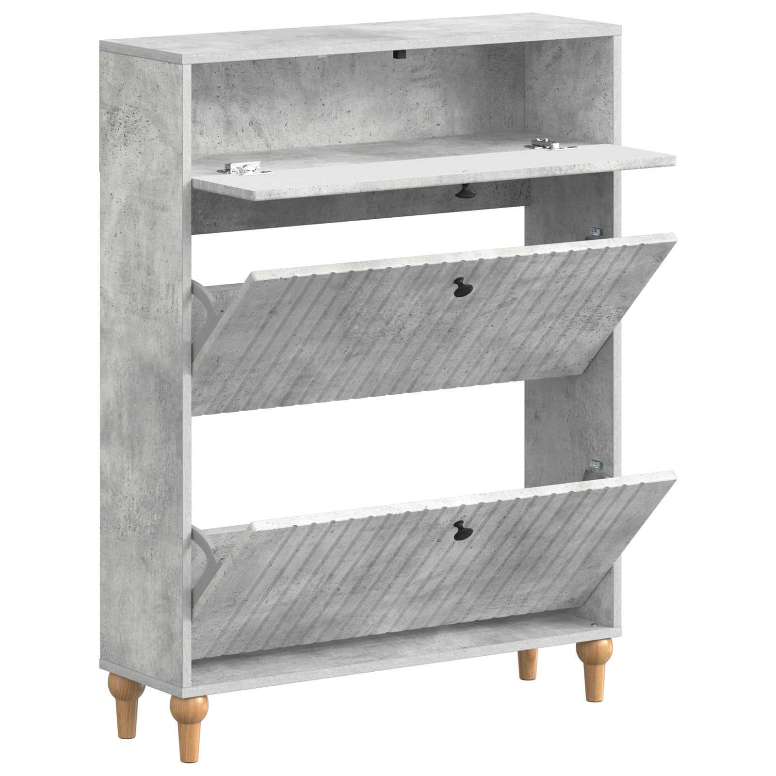 vidaXL Szafka na buty ALKMAAR 78 x 24 x 103 cm Drewno inżynieryjne