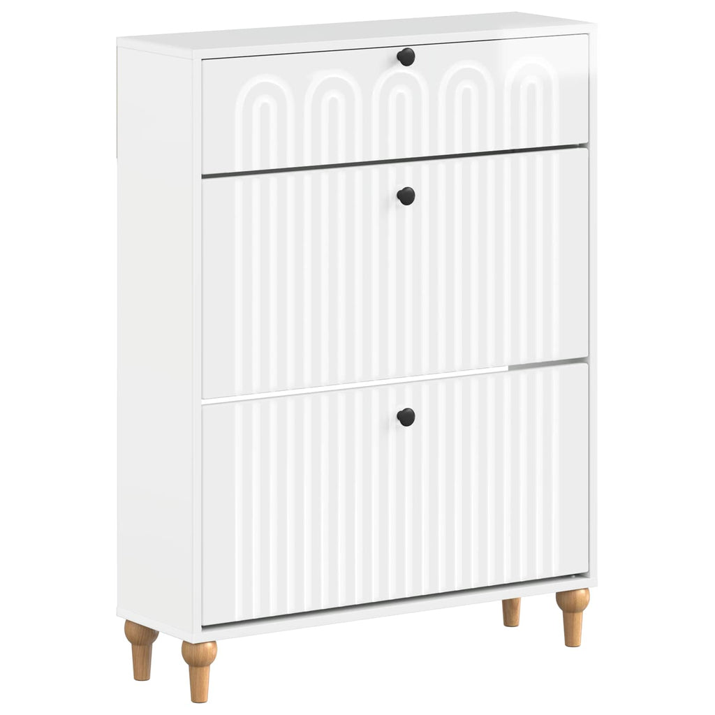 vidaXL Szafka na buty ALKMAAR 78 x 24 x 103 cm Drewno inżynieryjne