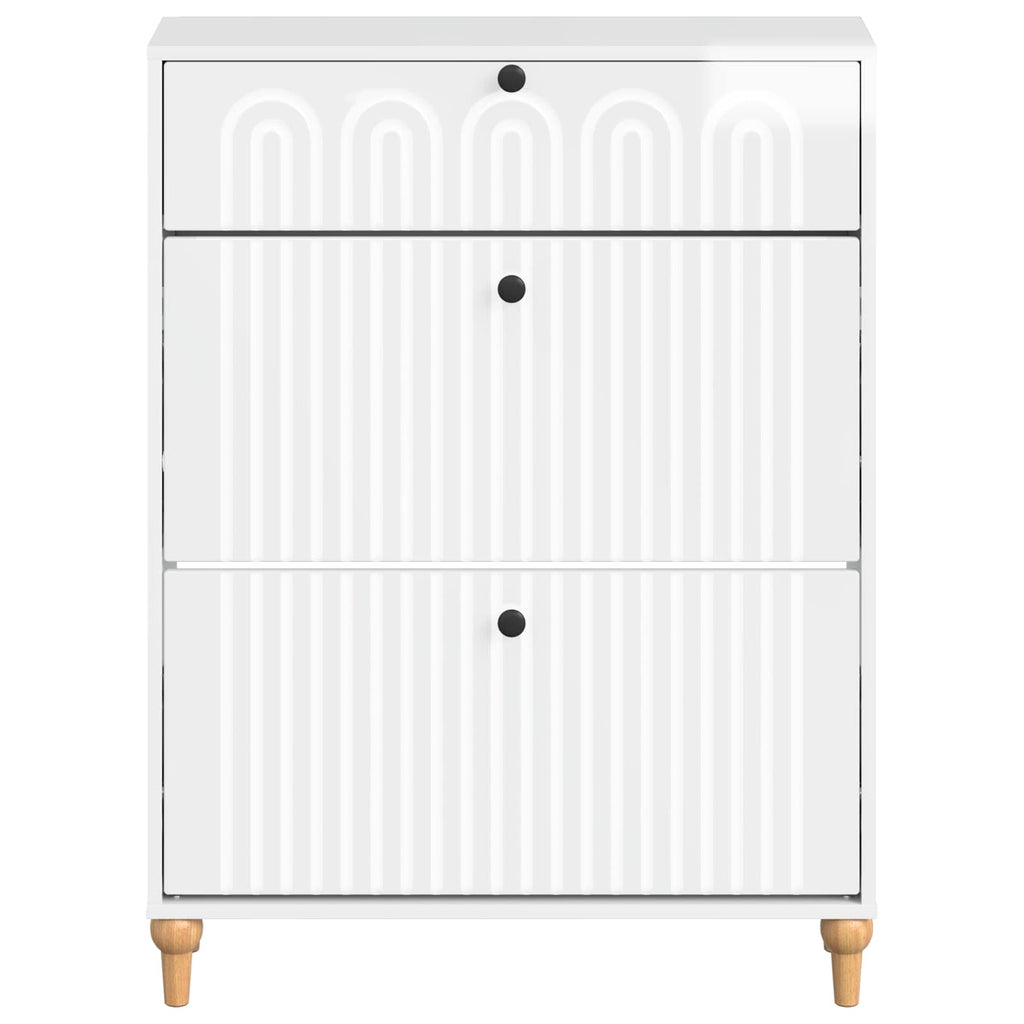 vidaXL Szafka na buty ALKMAAR 78 x 24 x 103 cm Drewno inżynieryjne