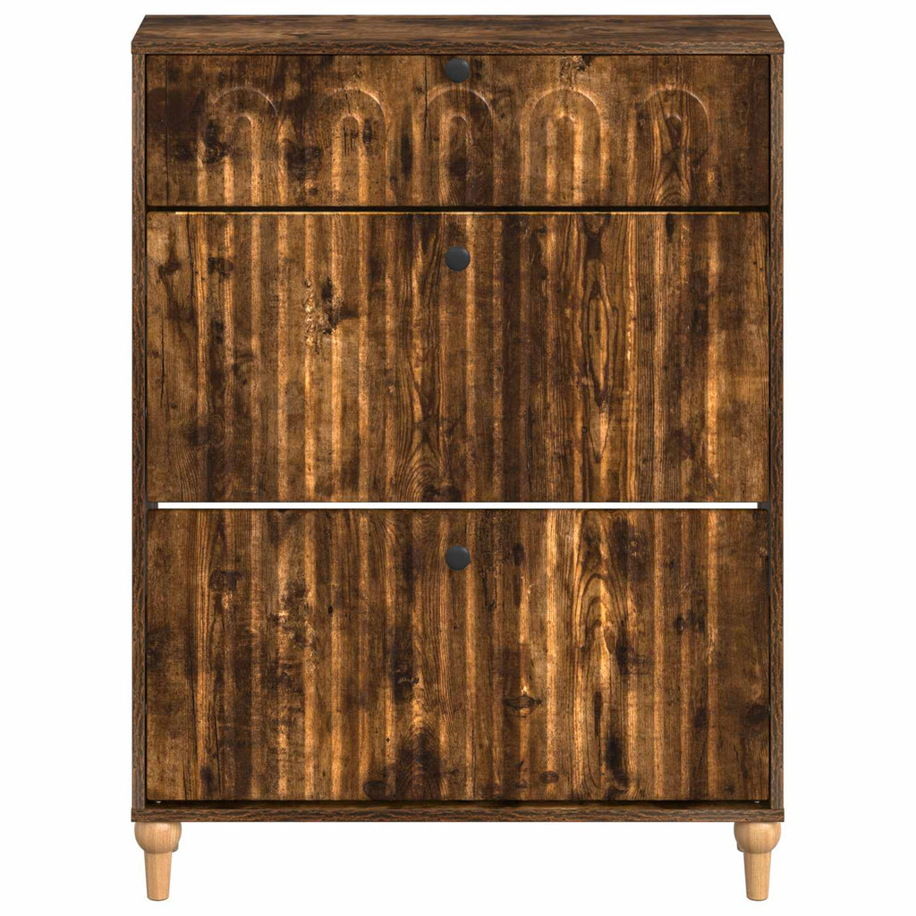 vidaXL Szafka na buty ALKMAAR 78 x 24 x 103 cm Drewno inżynieryjne