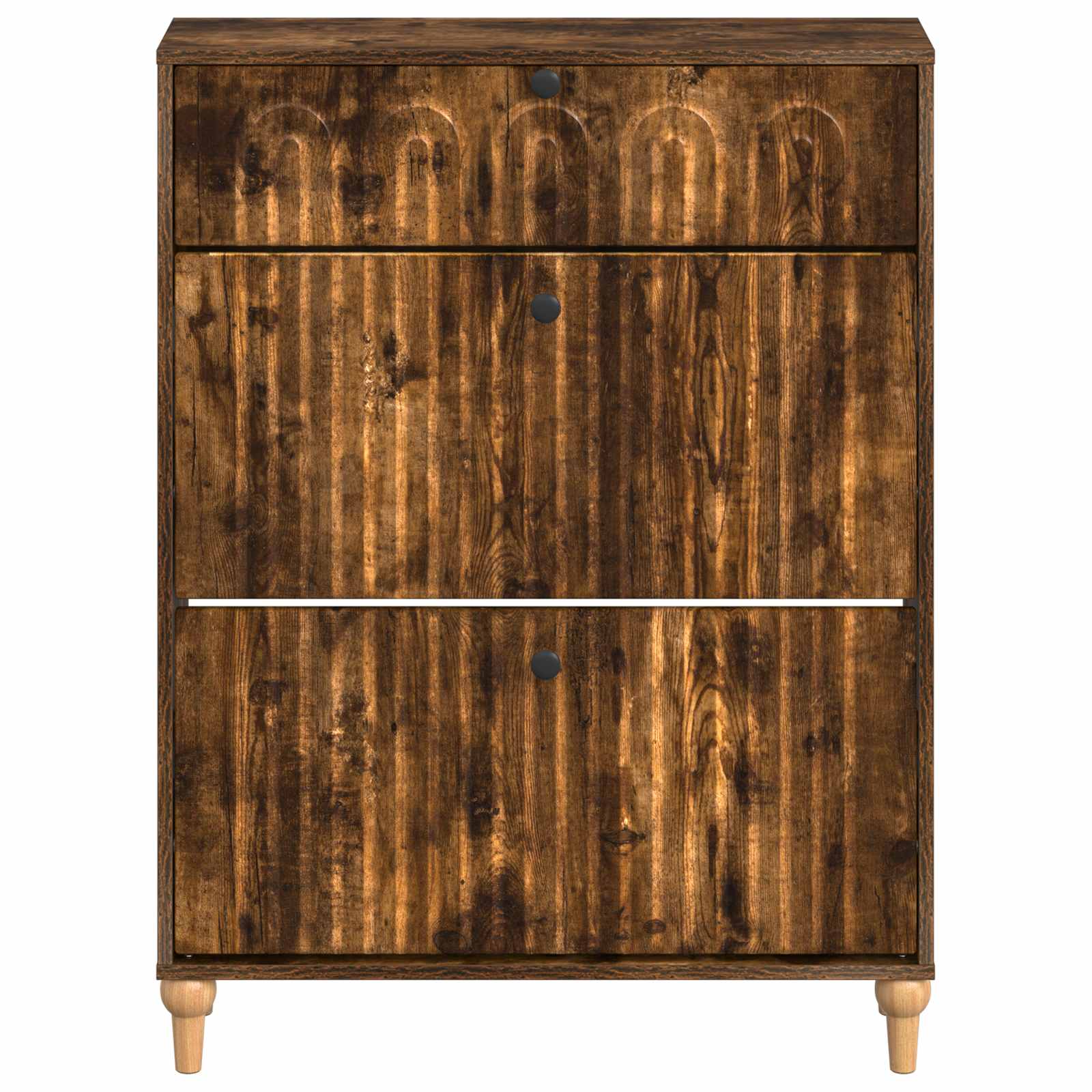 vidaXL Szafka na buty ALKMAAR 78 x 24 x 103 cm Drewno inżynieryjne