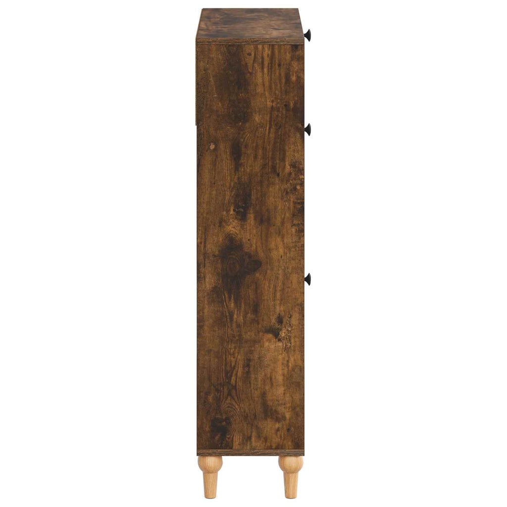 vidaXL Szafka na buty ALKMAAR 78 x 24 x 103 cm Drewno inżynieryjne