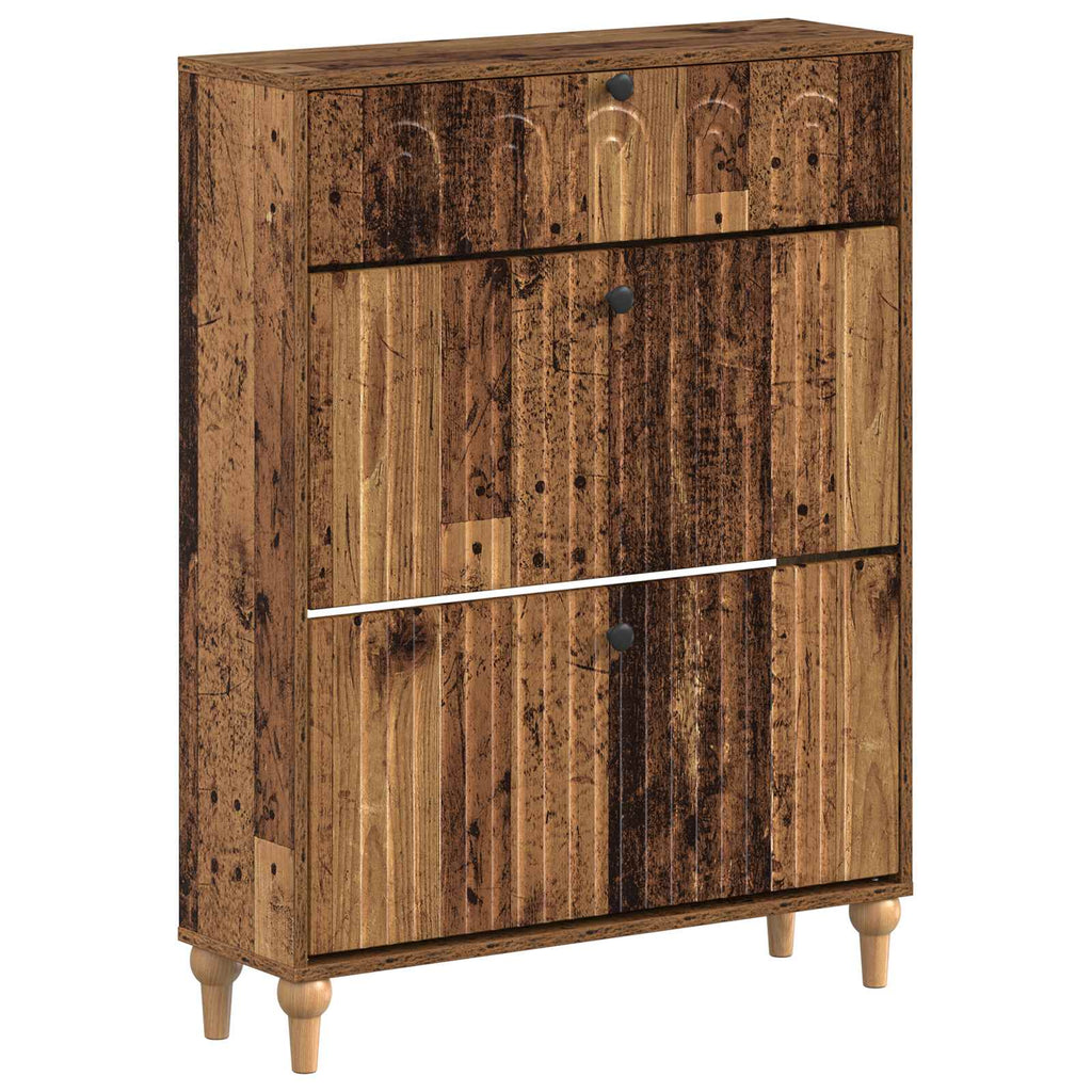 vidaXL Szafka na buty ALKMAAR 78 x 24 x 103 cm Drewno inżynieryjne