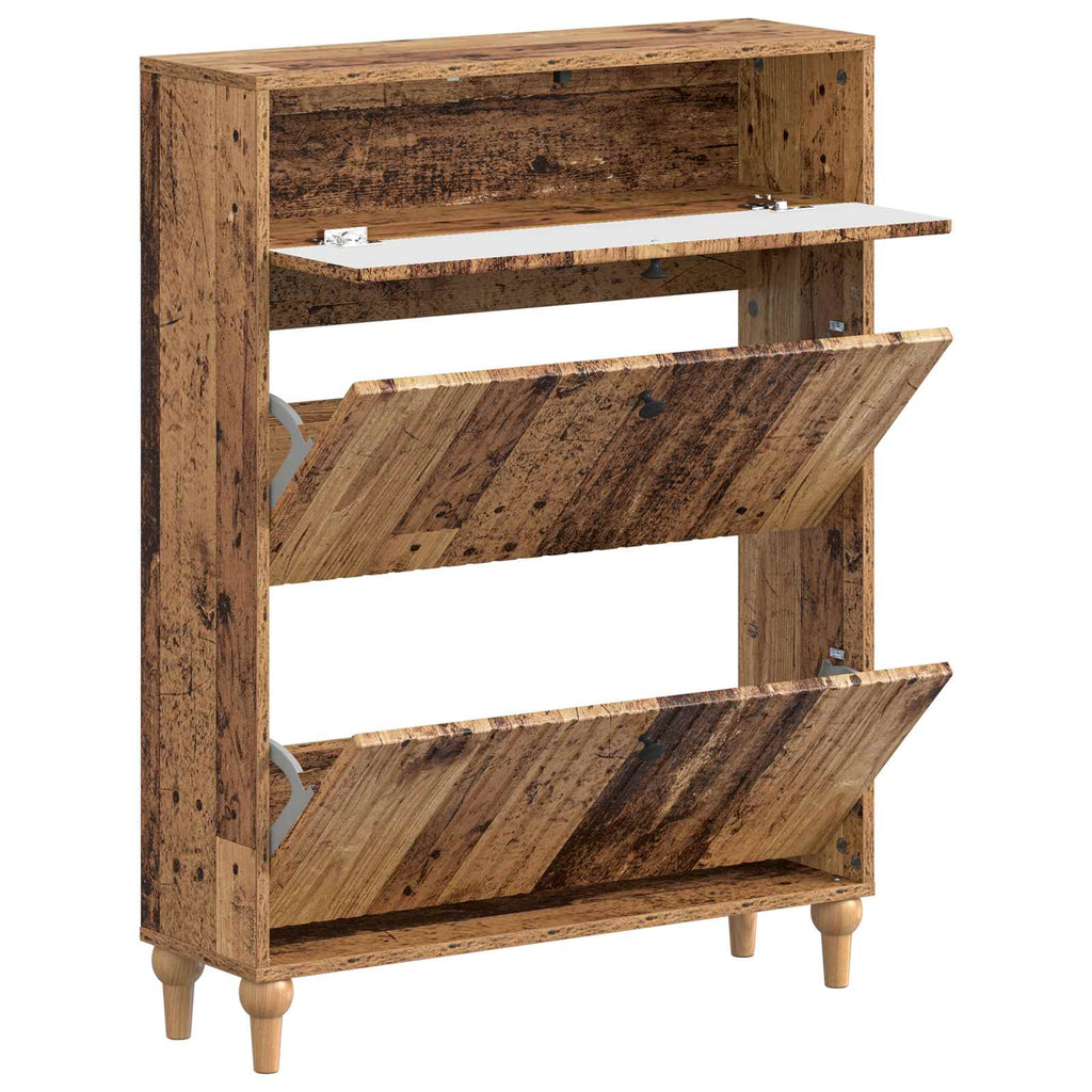 vidaXL Szafka na buty ALKMAAR 78 x 24 x 103 cm Drewno inżynieryjne