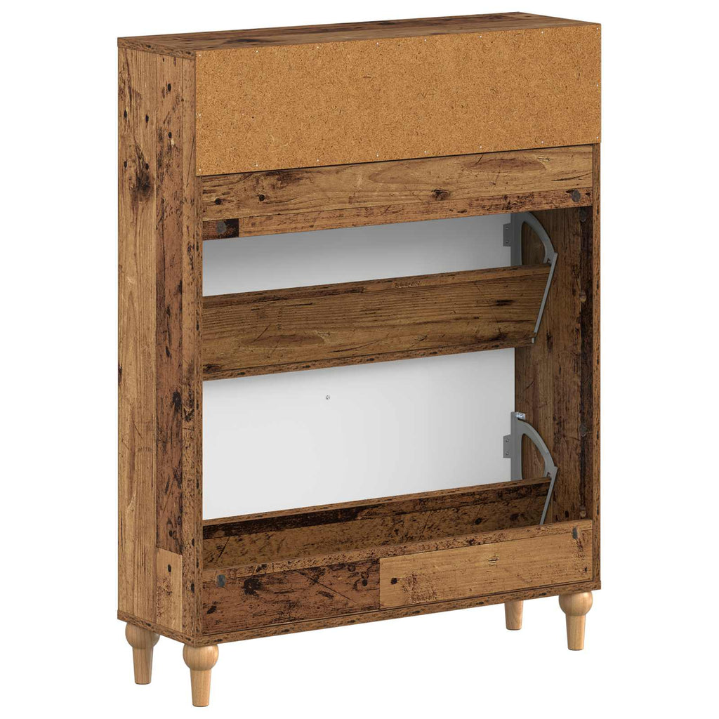 vidaXL Szafka na buty ALKMAAR 78 x 24 x 103 cm Drewno inżynieryjne