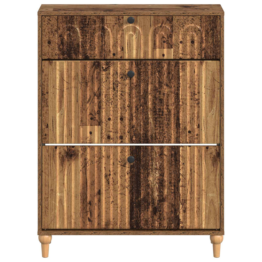 vidaXL Szafka na buty ALKMAAR 78 x 24 x 103 cm Drewno inżynieryjne