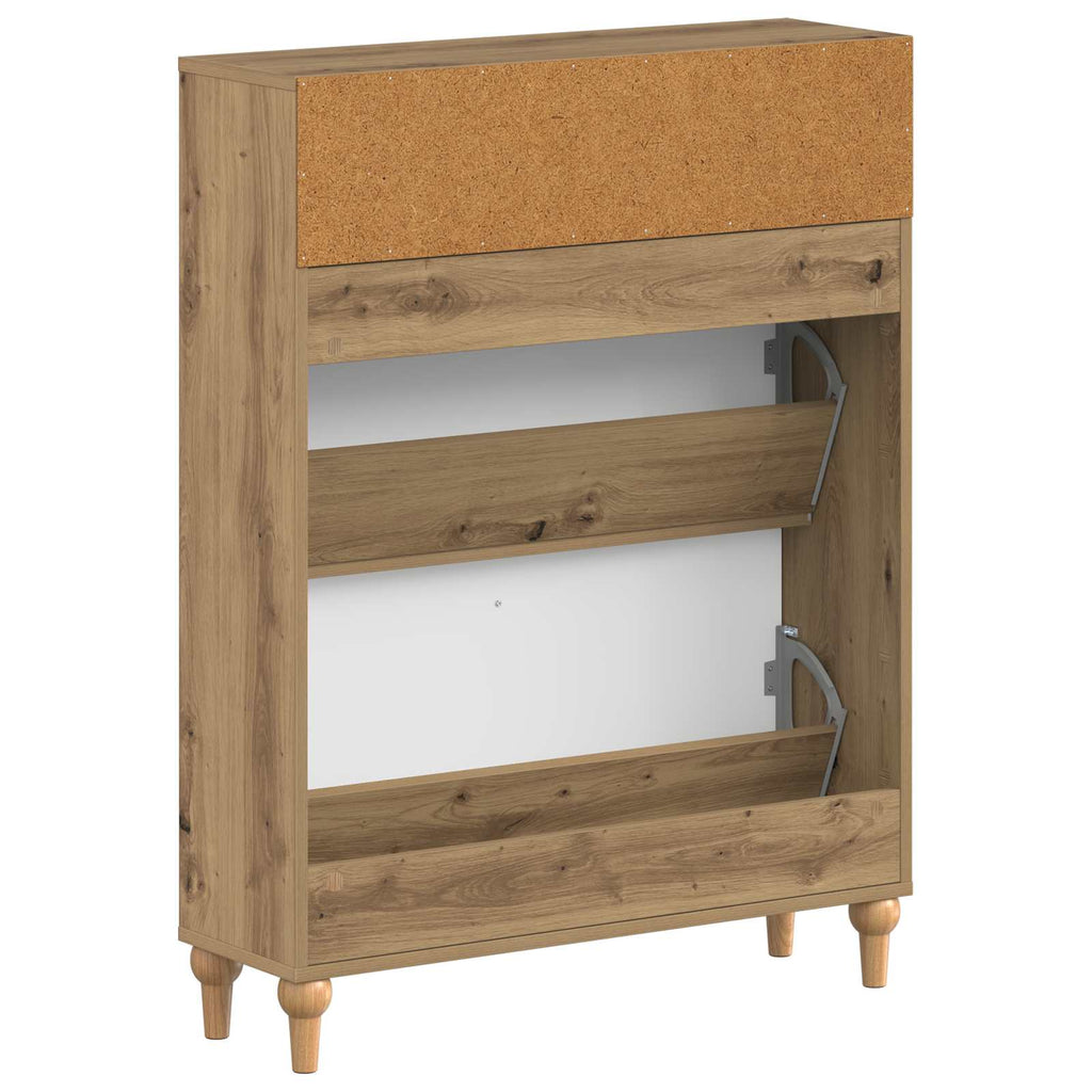 vidaXL Szafka na buty ALKMAAR 78 x 24 x 103 cm Drewno inżynieryjne