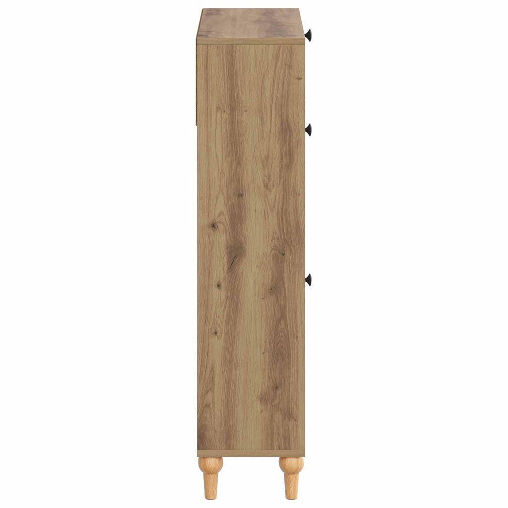 vidaXL Szafka na buty ALKMAAR 78 x 24 x 103 cm Drewno inżynieryjne
