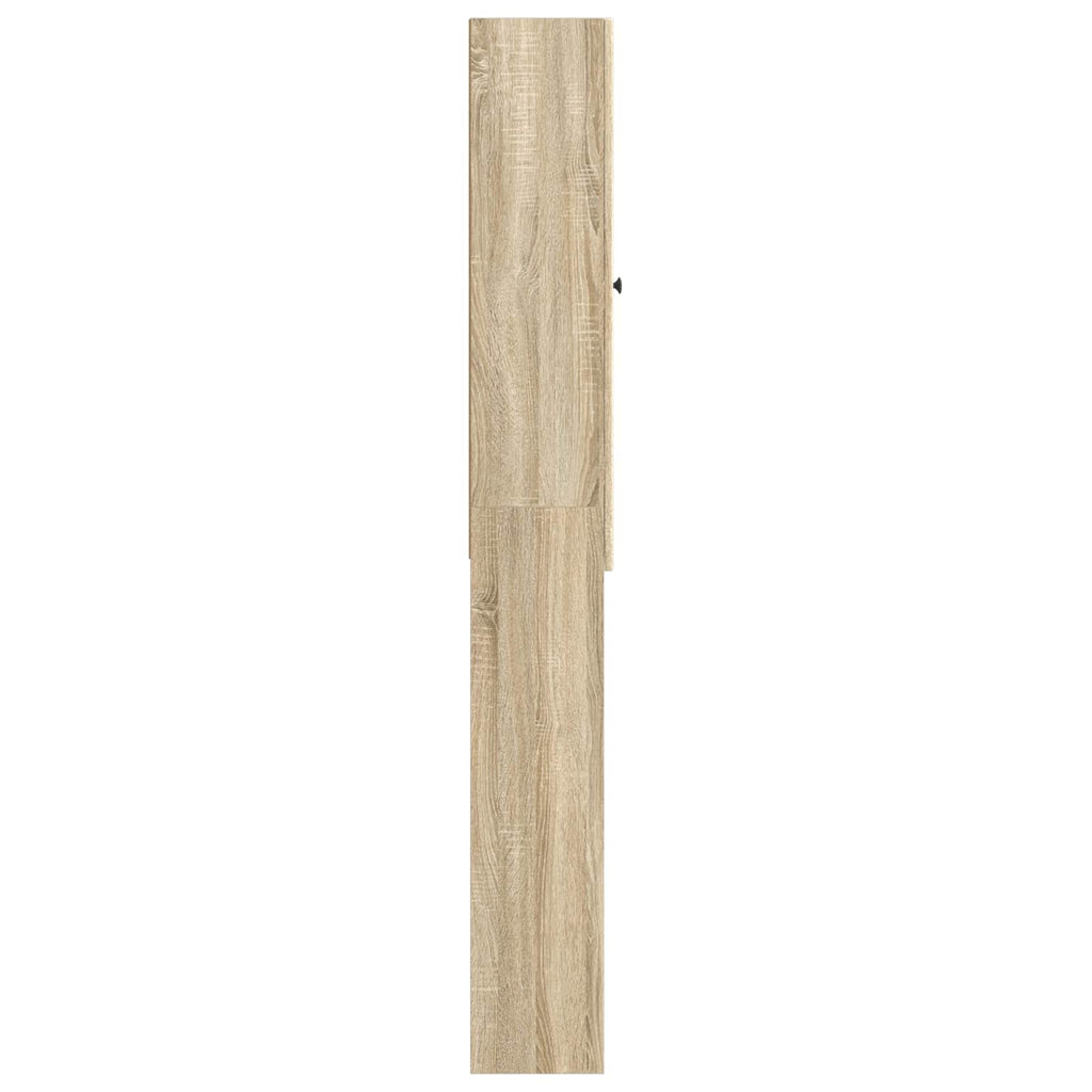 vidaXL Szafka toaletowa ALKMAAR dąb Sonoma 66 x 25,5 x 190 cm