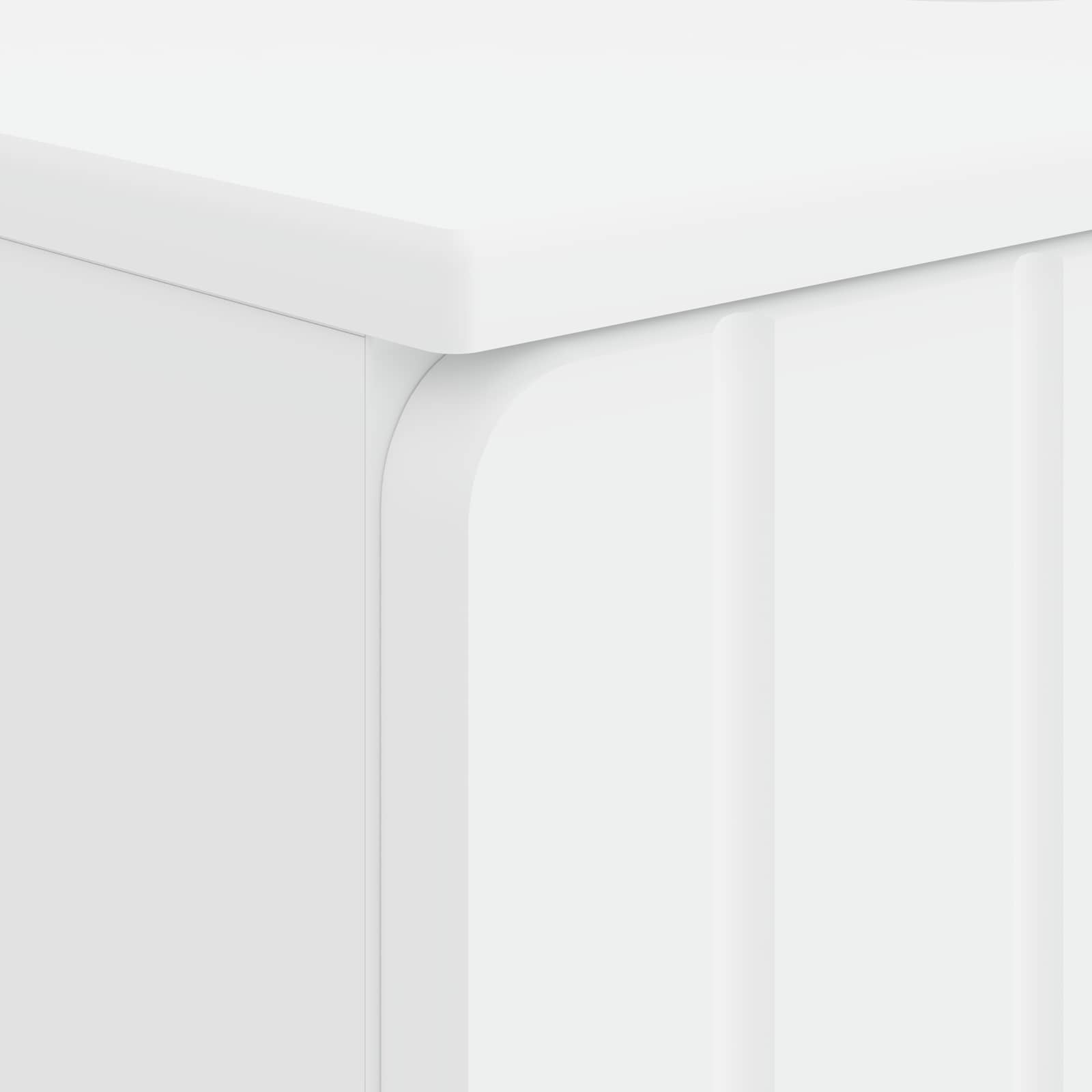 vidaXL Szafka pod umywalkę ZWOLLE Biały 59,5 x 31,5 x 59 cm