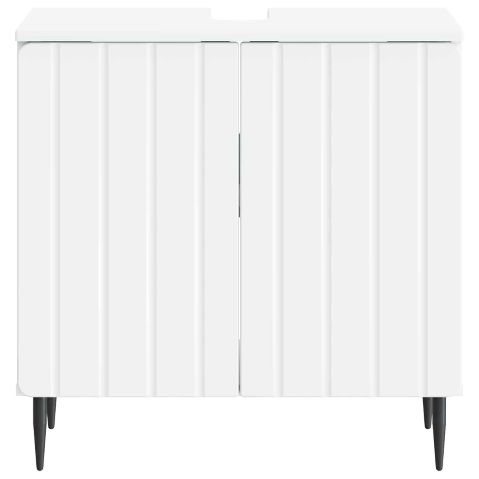 vidaXL Szafka pod umywalkę ZWOLLE Biały 59,5 x 31,5 x 59 cm