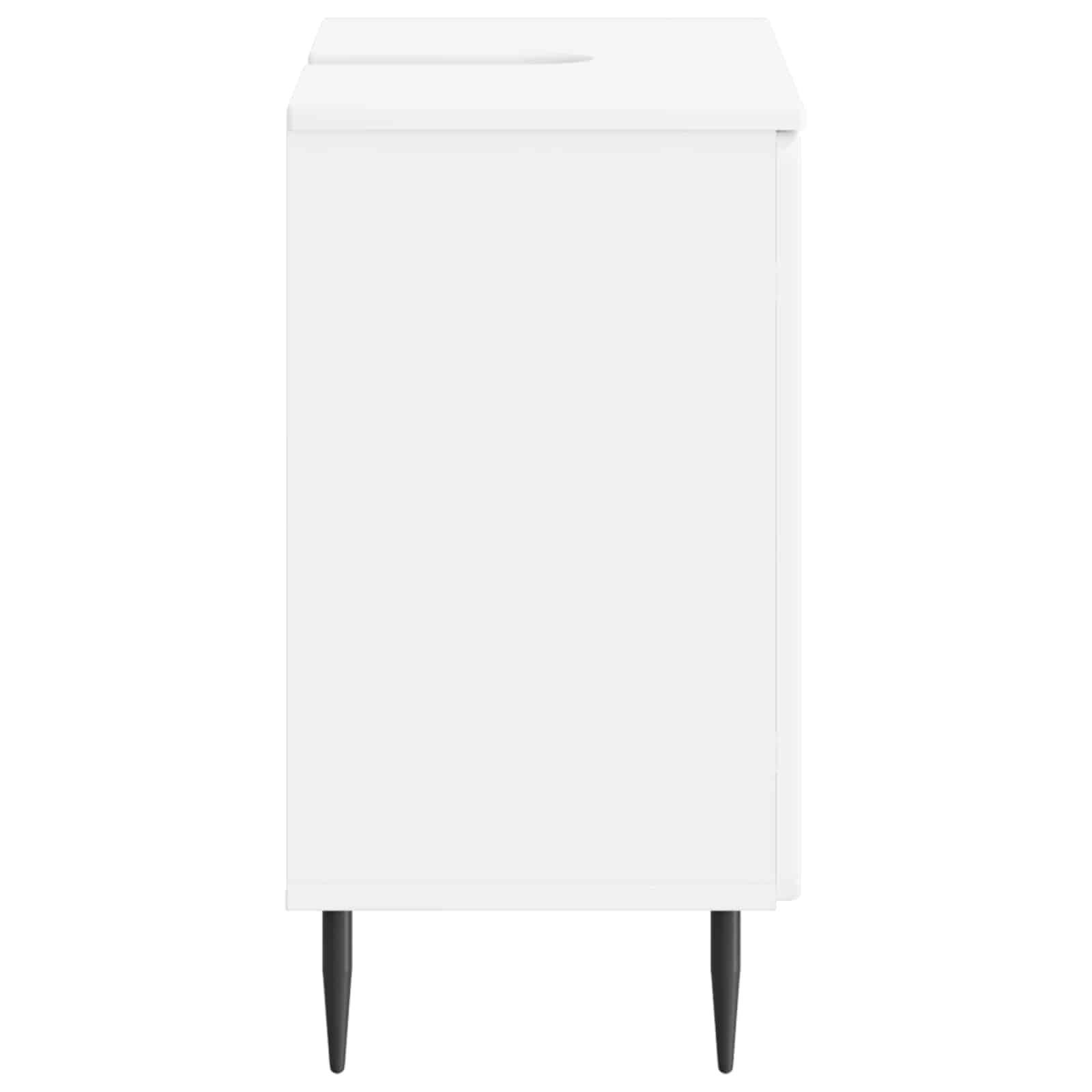 vidaXL Szafka pod umywalkę ZWOLLE Biały 59,5 x 31,5 x 59 cm