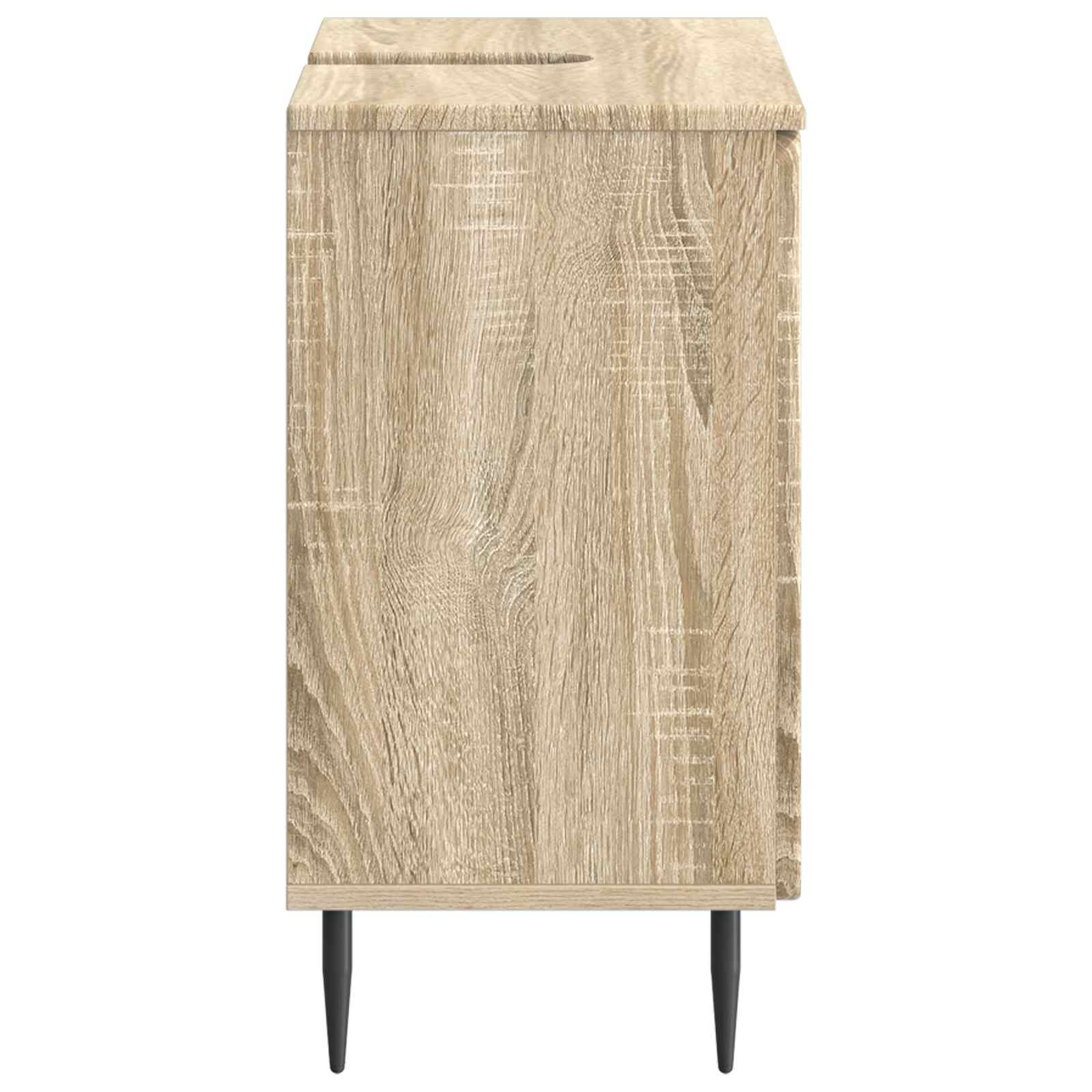 vidaXL Szafka pod umywalkę ZWOLLE dąb Sonoma 59,5 x 31,5 x 59 cm
