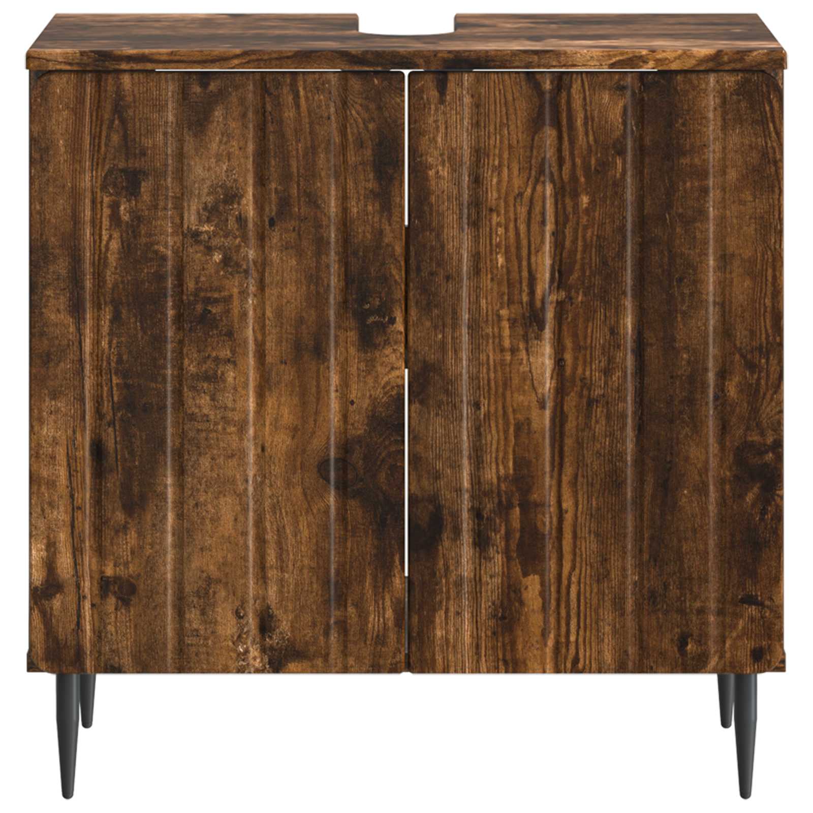 vidaXL Szafka pod umywalkę ZWOLLE Dąb wędzony 59,5 x 31,5 x 59 cm