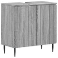 vidaXL Szafka pod umywalkę ZWOLLE Szary Sonoma 59,5 x 31,5 x 59 cm