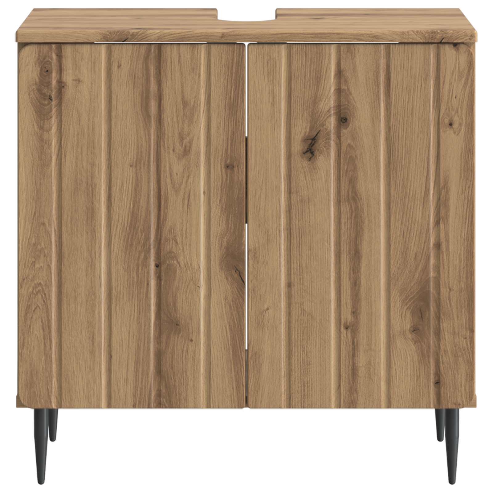 vidaXL Szafka pod umywalkę ZWOLLE Dąb artisan 59,5 x 31,5 x 59 cm