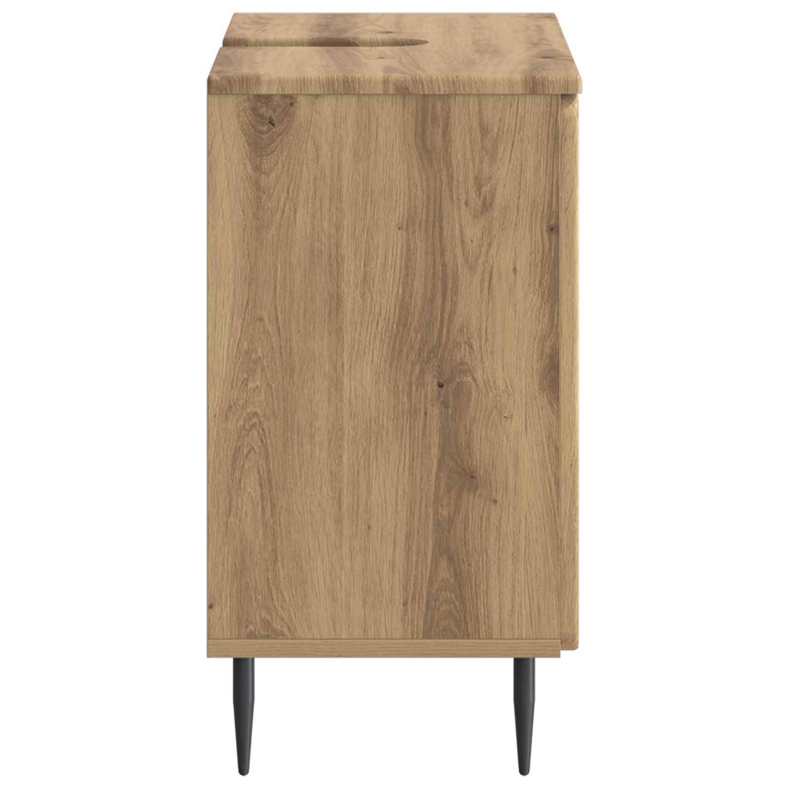 vidaXL Szafka pod umywalkę ZWOLLE Dąb artisan 59,5 x 31,5 x 59 cm