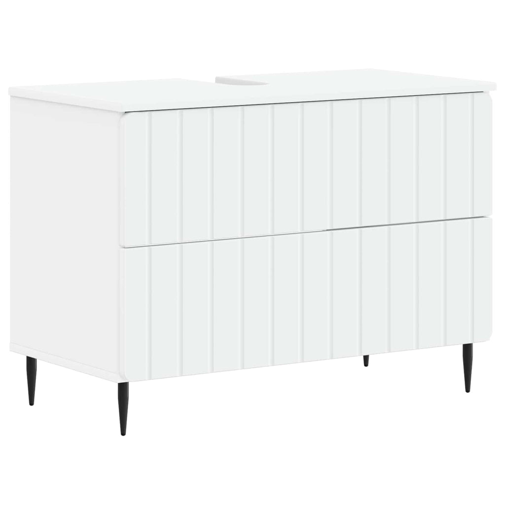 vidaXL Szafka pod umywalkę ZWOLLE Biały 82 x 41 x 58,5 cm