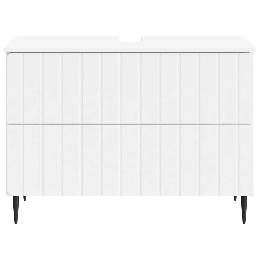 vidaXL Szafka pod umywalkę ZWOLLE Biały 82 x 41 x 58,5 cm