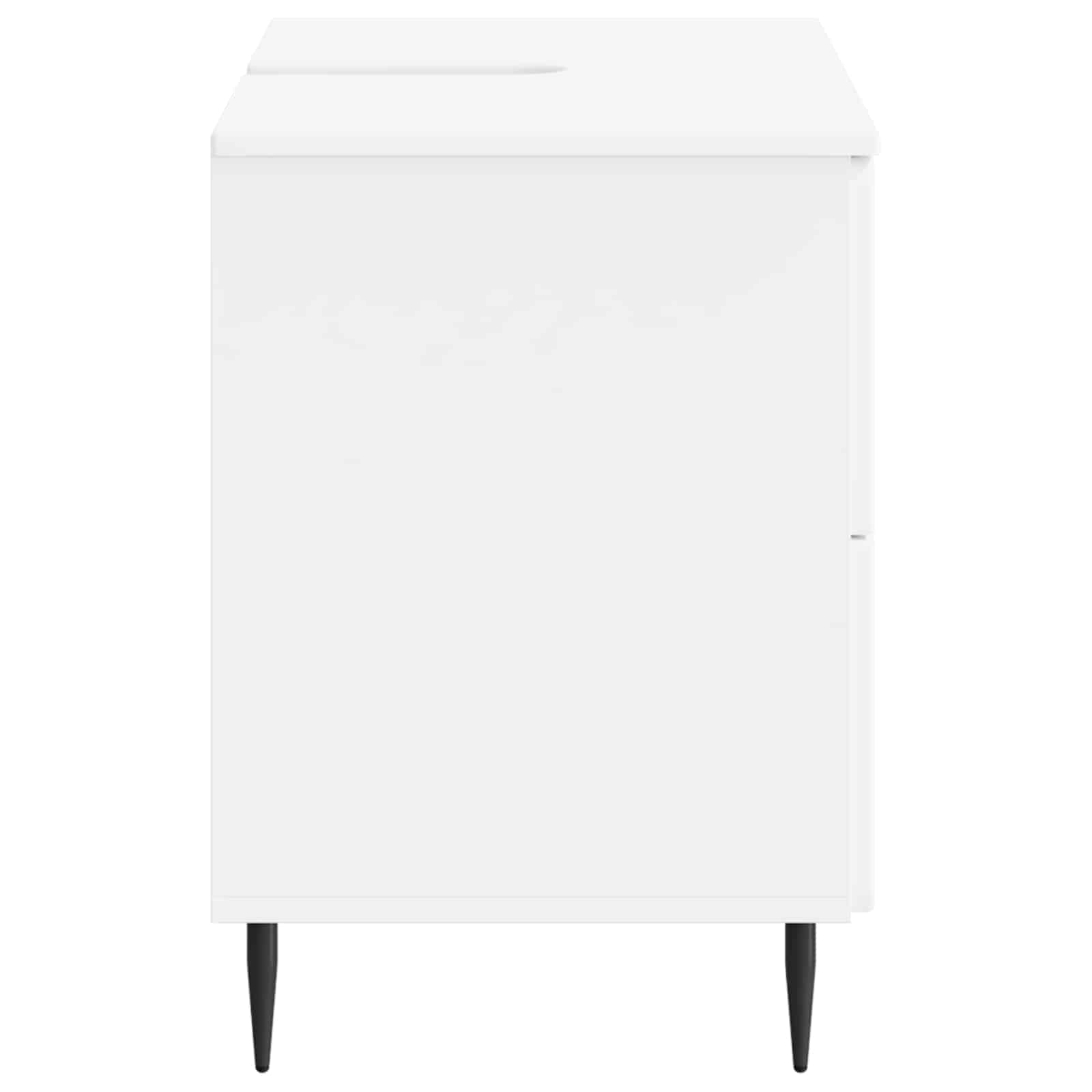 vidaXL Szafka pod umywalkę ZWOLLE Biały 82 x 41 x 58,5 cm