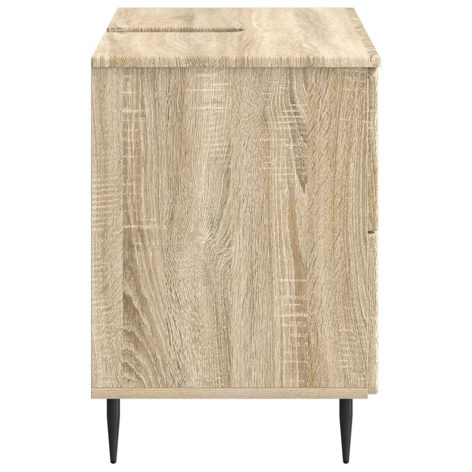 vidaXL Szafka pod umywalkę ZWOLLE dąb Sonoma 82 x 41 x 58,5 cm