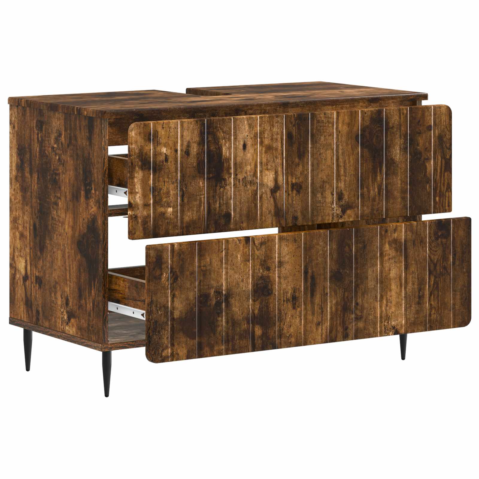 vidaXL Szafka pod umywalkę ZWOLLE Dąb wędzony 82 x 41 x 58,5 cm