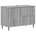 vidaXL Szafka pod umywalkę ZWOLLE Szary Sonoma 82 x 41 x 58,5 cm