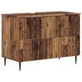 vidaXL Szafka pod umywalkę ZWOLLE Stare drewno 82 x 41 x 58,5 cm