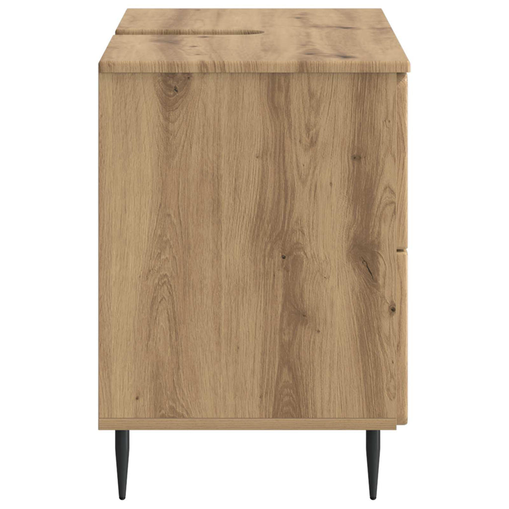 vidaXL Szafka pod umywalkę ZWOLLE Dąb artisan 82 x 41 x 58,5 cm