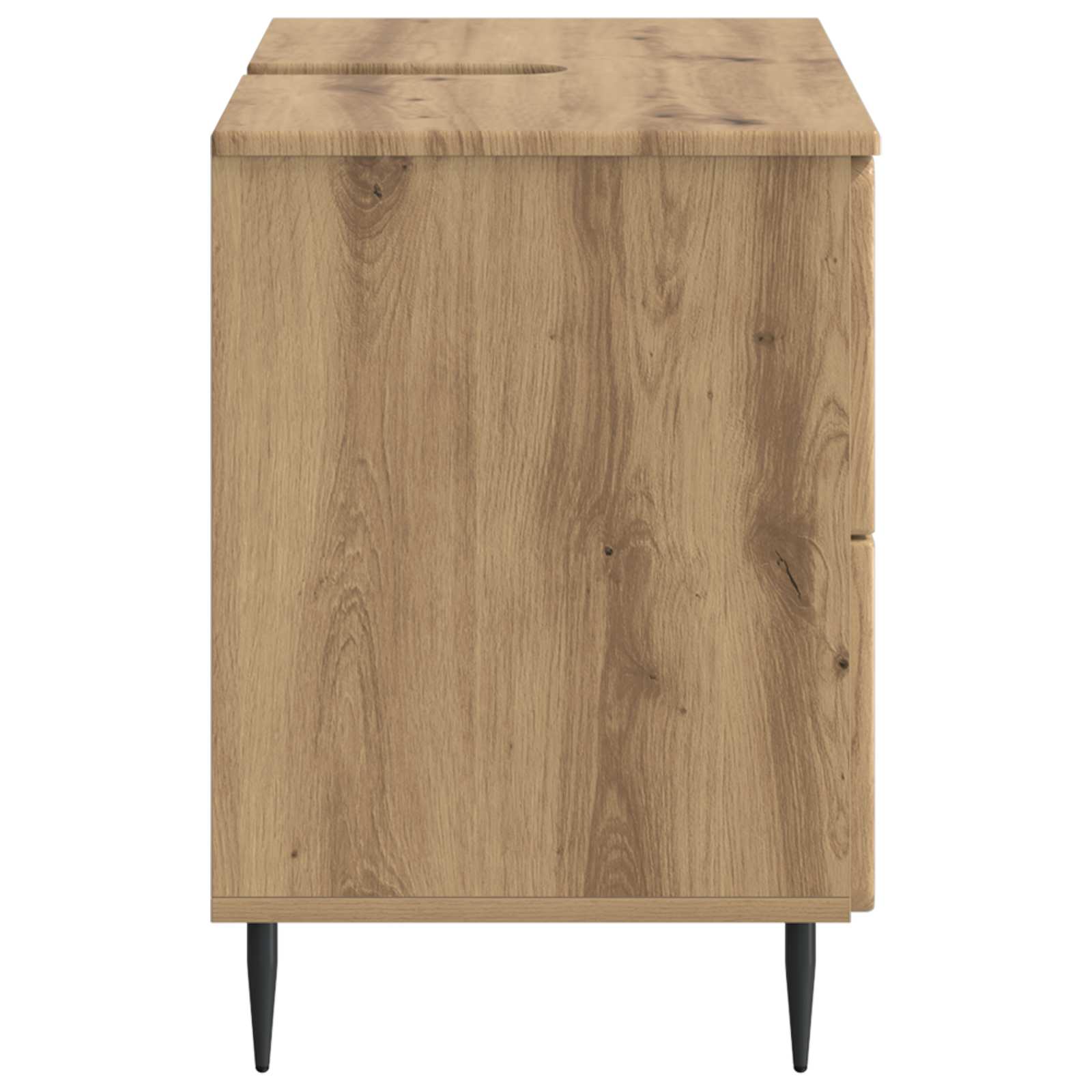 vidaXL Szafka pod umywalkę ZWOLLE Dąb artisan 82 x 41 x 58,5 cm