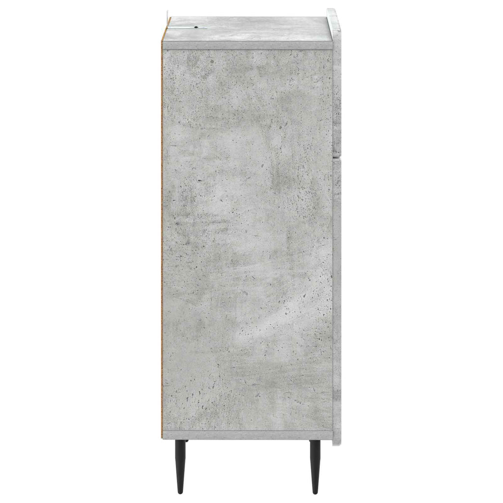 vidaXL Szafka Łazienkowa ZWOLLE Betonowy szary 30 x 31 x 79,5 cm