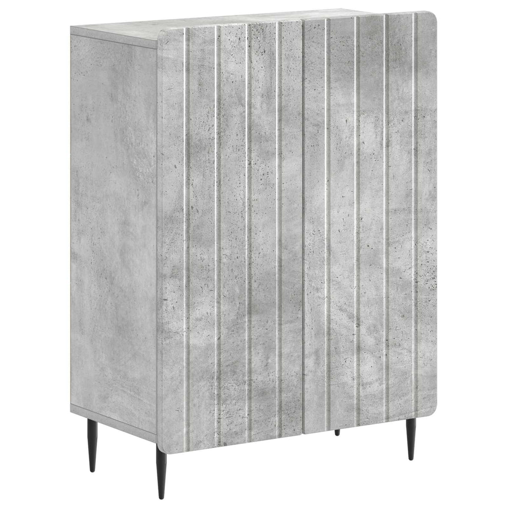 vidaXL Szafka Łazienkowa ZWOLLE Betonowy szary 59,5 x 31 x 79,5 cm