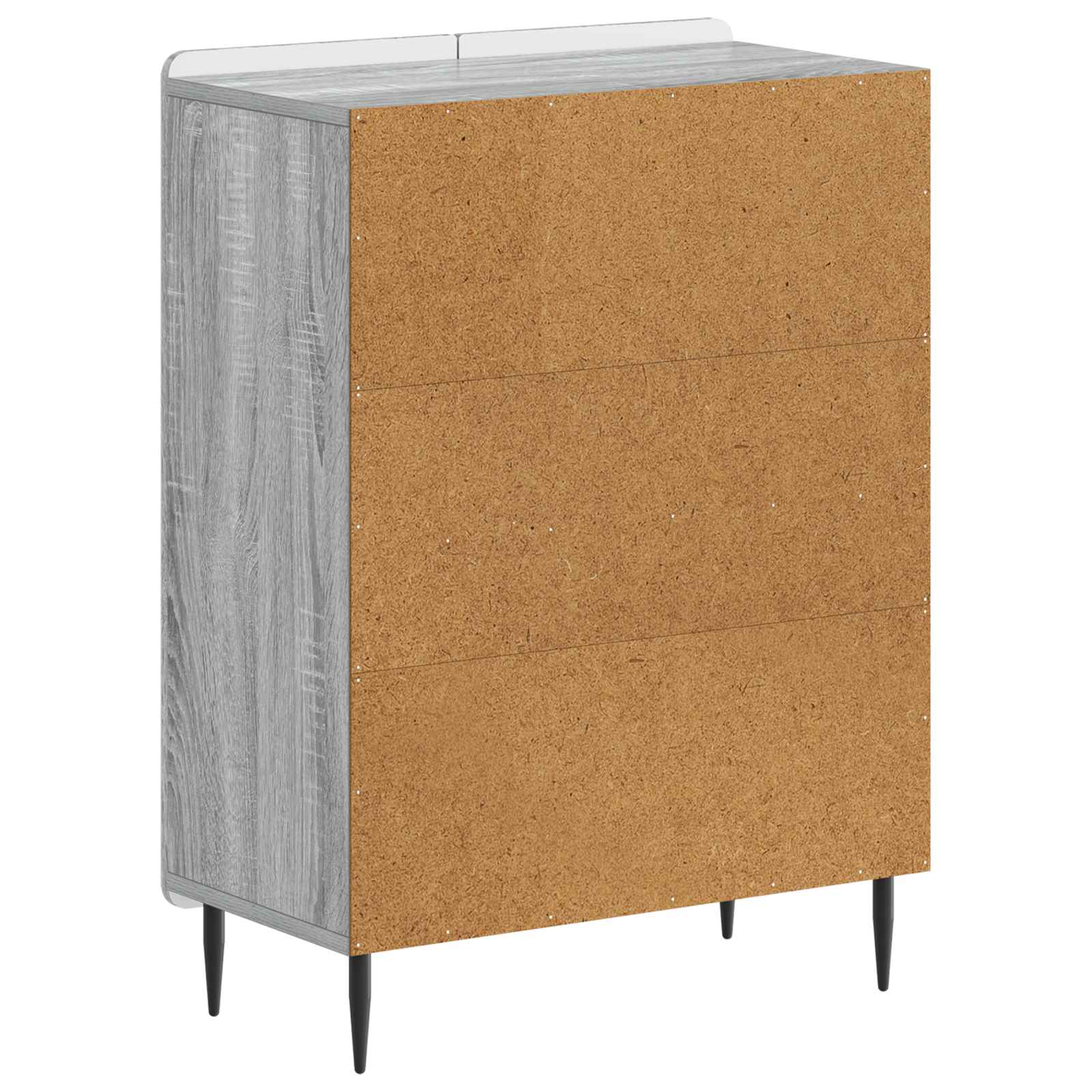 vidaXL Szafka Łazienkowa ZWOLLE Szary Sonoma 59,5 x 31 x 79,5 cm