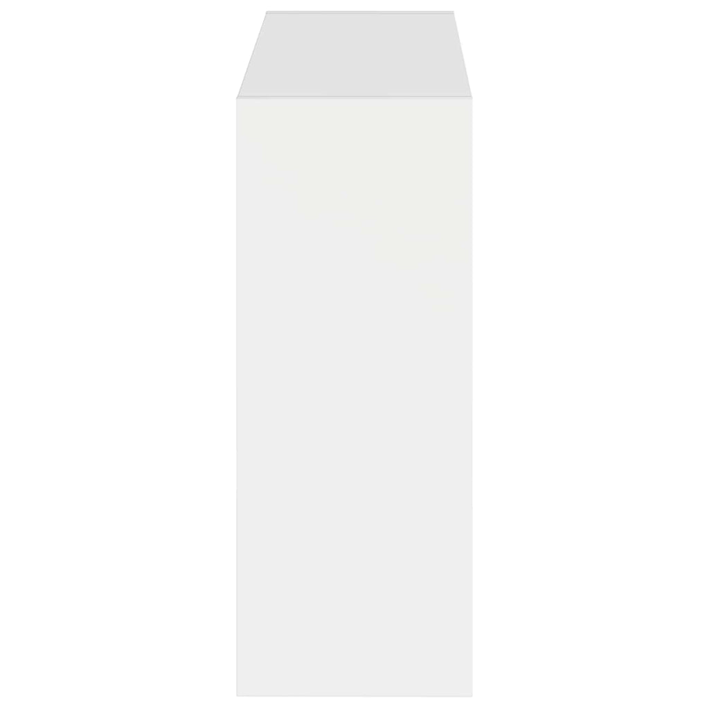vidaXL Wisząca szafka na buty ZWOLLE 71 x 17 x 43 cm Biały