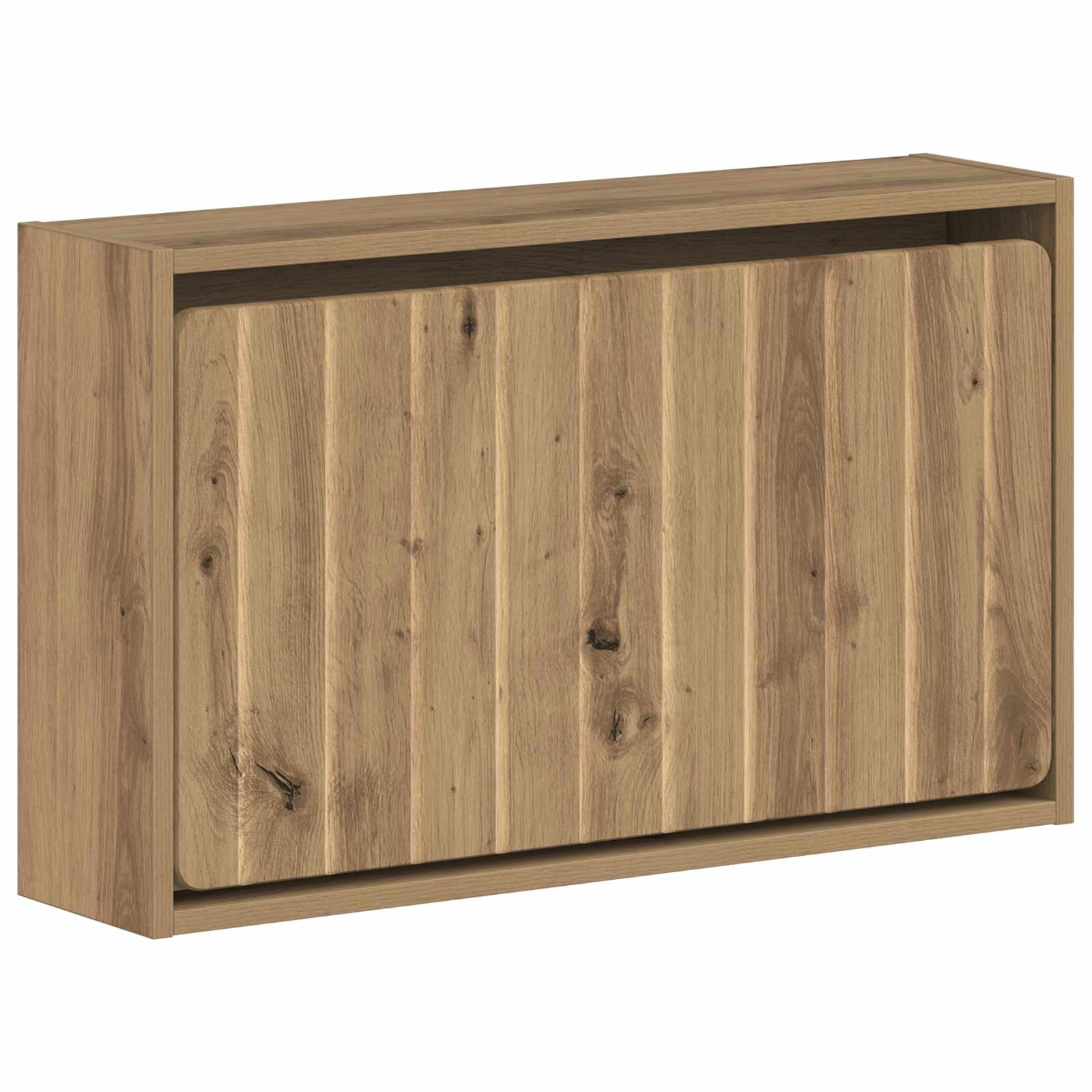 vidaXL Wisząca szafka na buty ZWOLLE 71 x 17 x 43 cm Dąb artisan