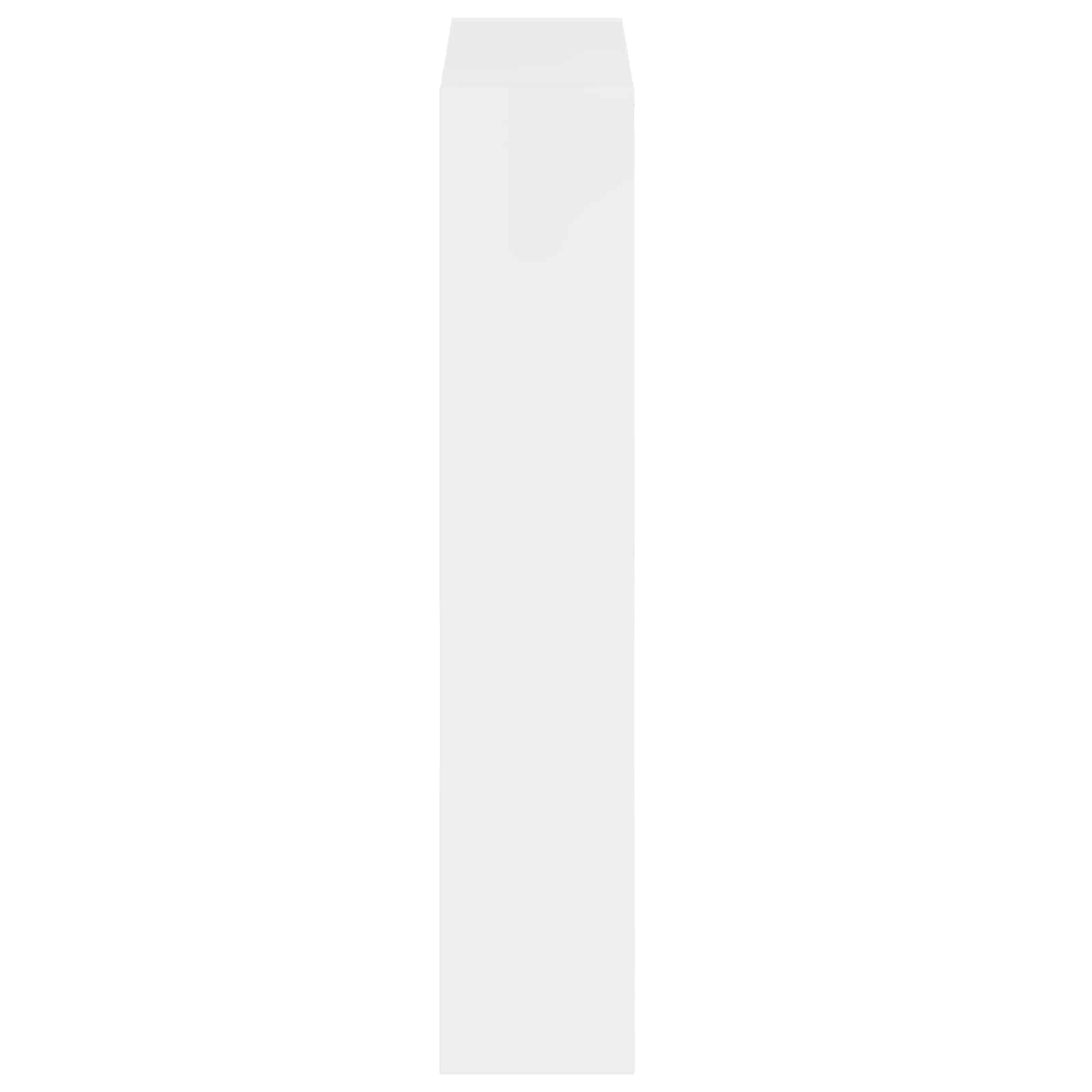 vidaXL Wisząca szafka na buty ZWOLLE 71 x 17 x 86 cm Biały