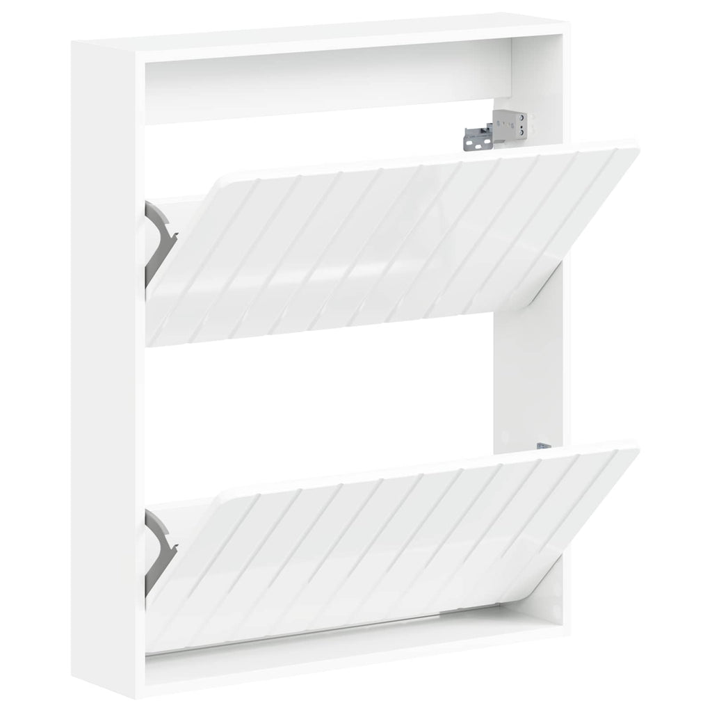 vidaXL Wisząca szafka na buty ZWOLLE 71 x 17 x 86 cm