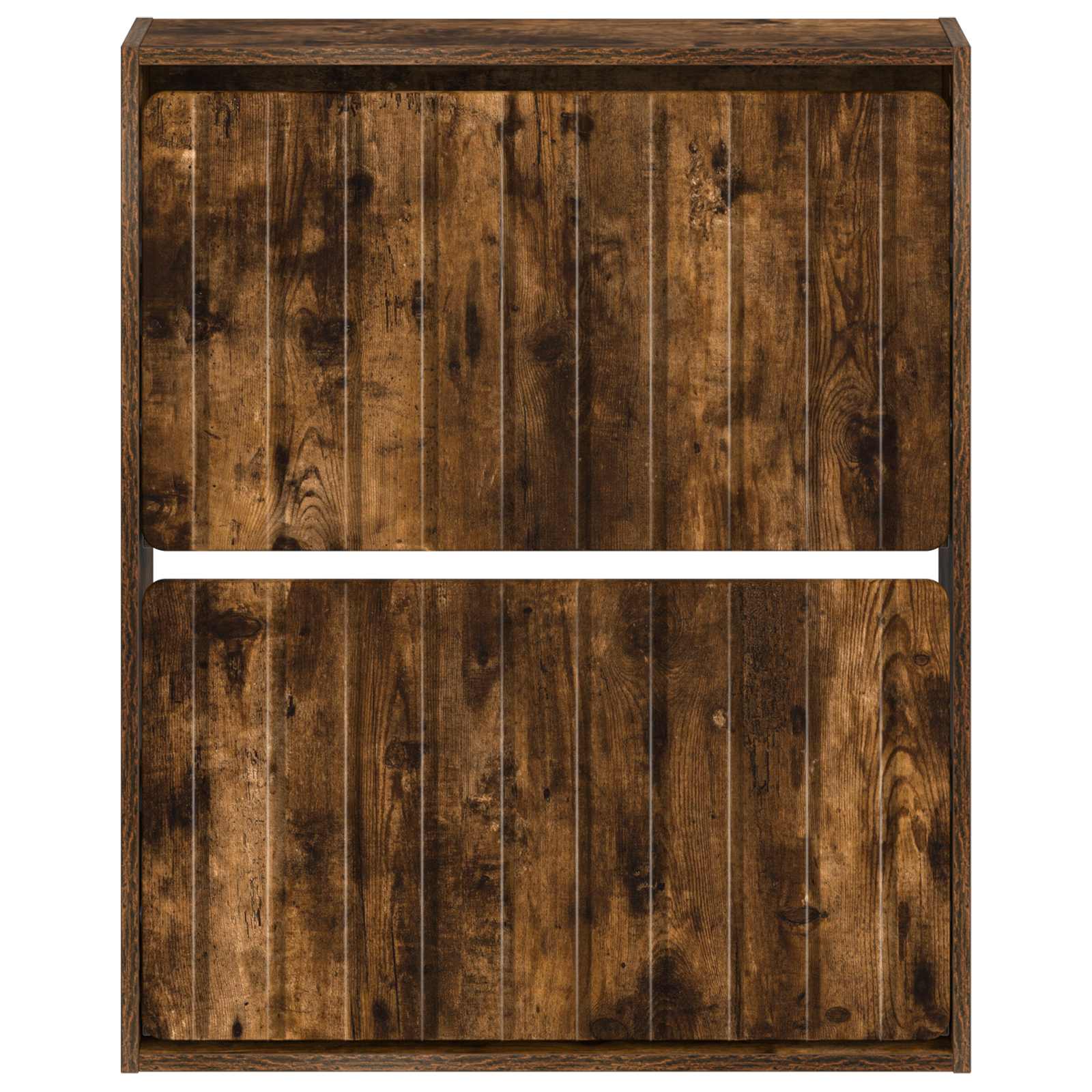 vidaXL Wisząca szafka na buty ZWOLLE 71 x 17 x 86 cm Dąb wędzony