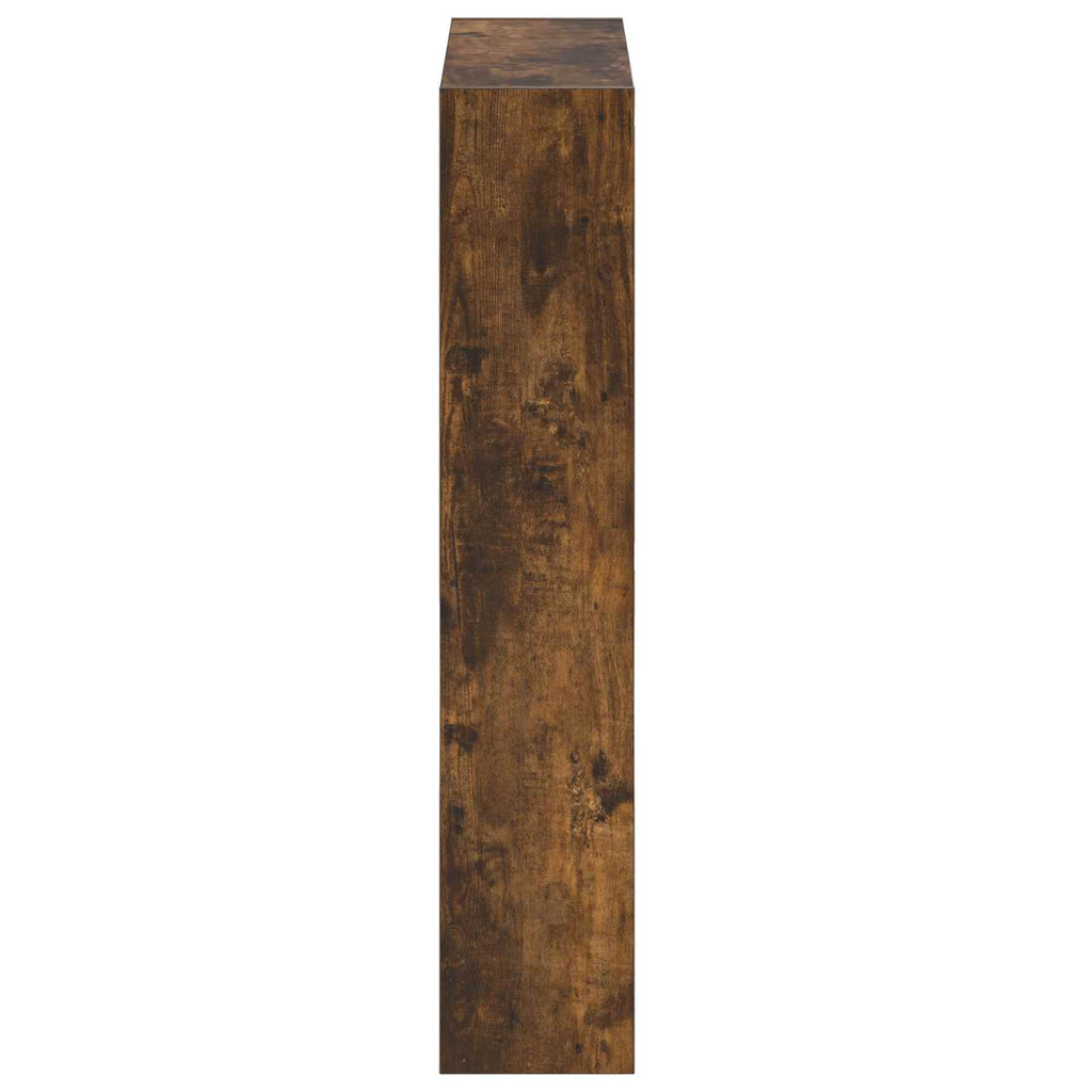 vidaXL Wisząca szafka na buty ZWOLLE 71 x 17 x 86 cm Dąb wędzony