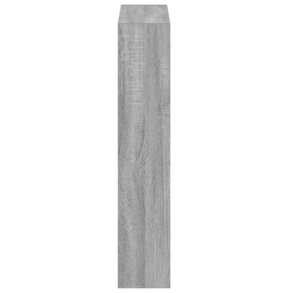 vidaXL Wisząca szafka na buty ZWOLLE 71 x 17 x 86 cm Szary Sonoma