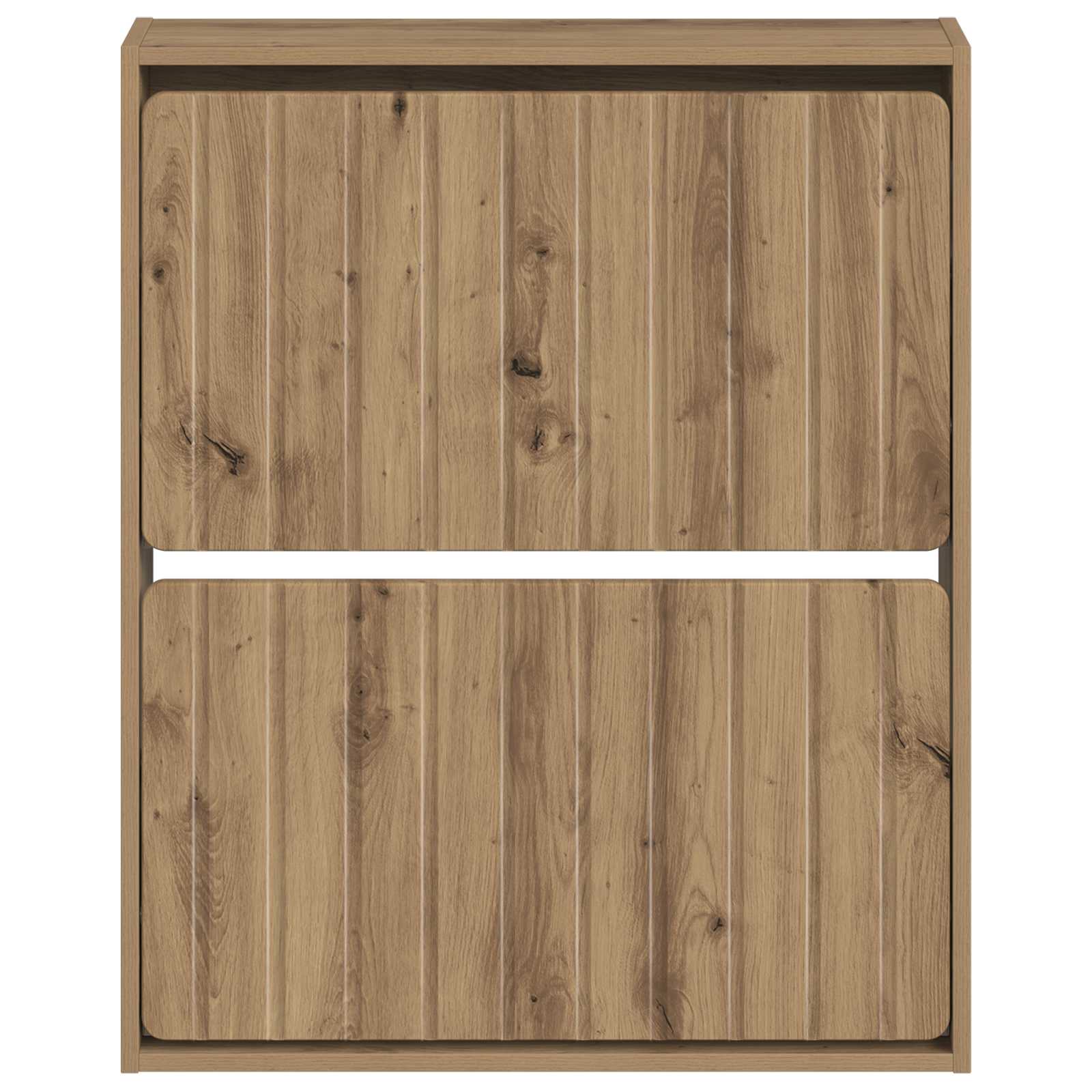 vidaXL Wisząca szafka na buty ZWOLLE 71 x 17 x 86 cm Dąb artisan