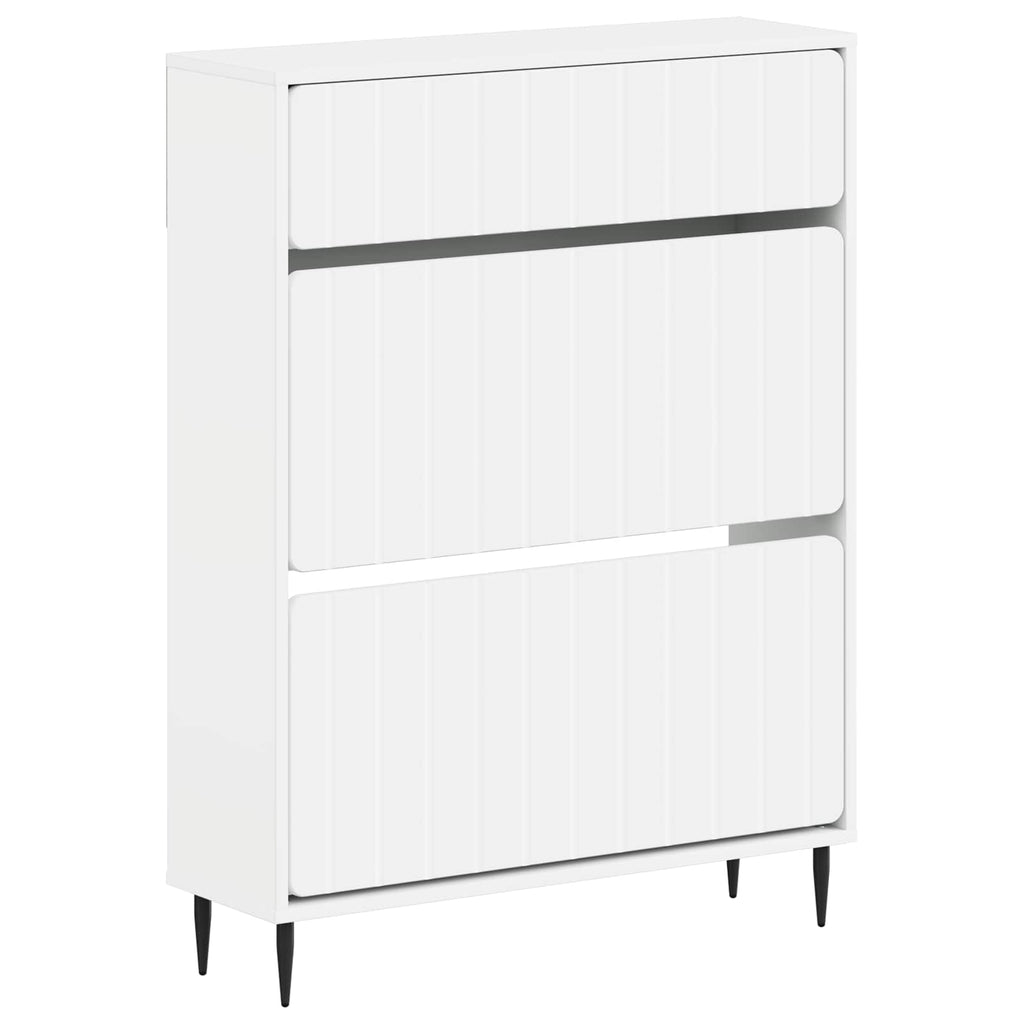 vidaXL Szafka na buty ZWOLLE 78 x 24 x 103 cm Drewno inżynieryjne