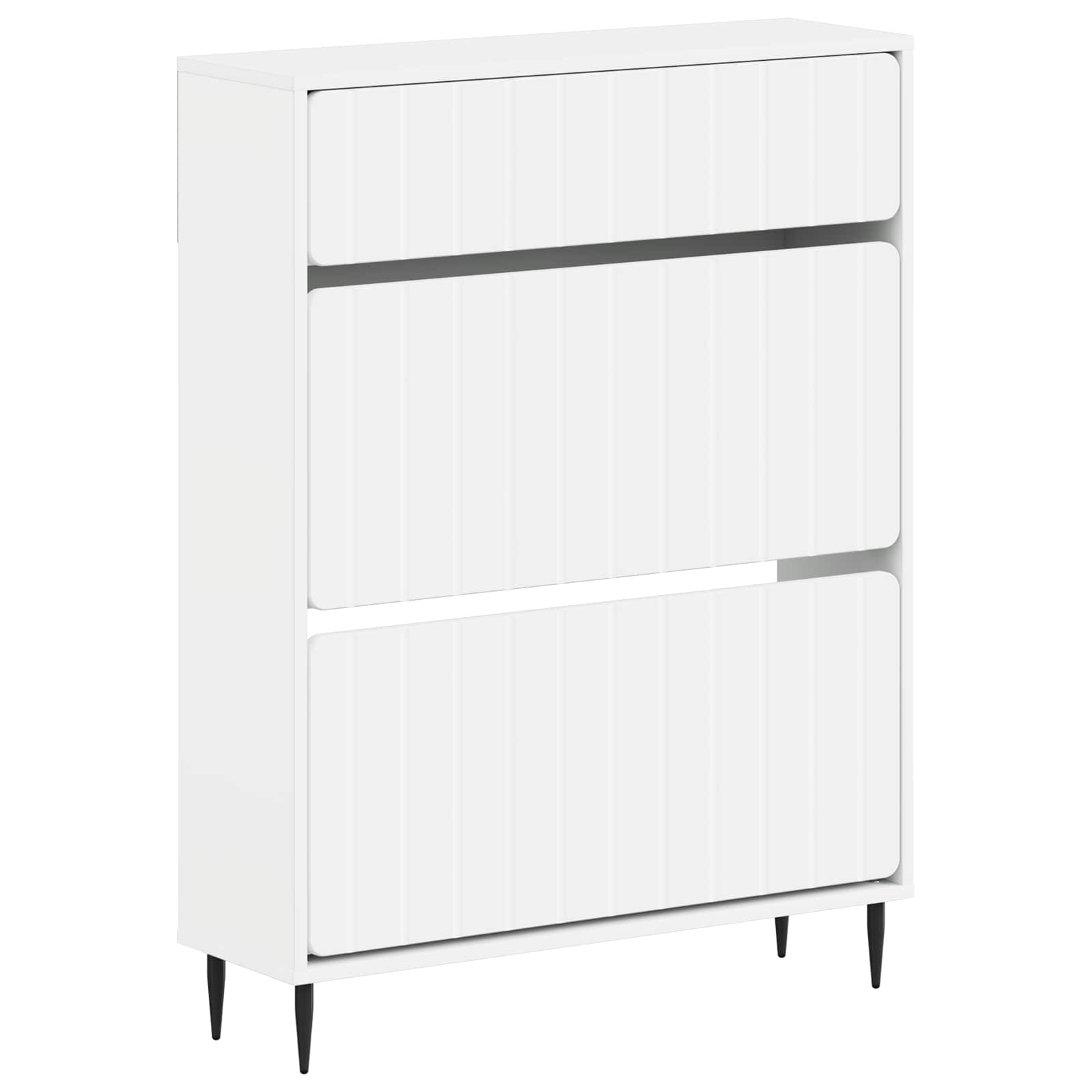 vidaXL Szafka na buty ZWOLLE 78 x 24 x 103 cm Drewno inżynieryjne