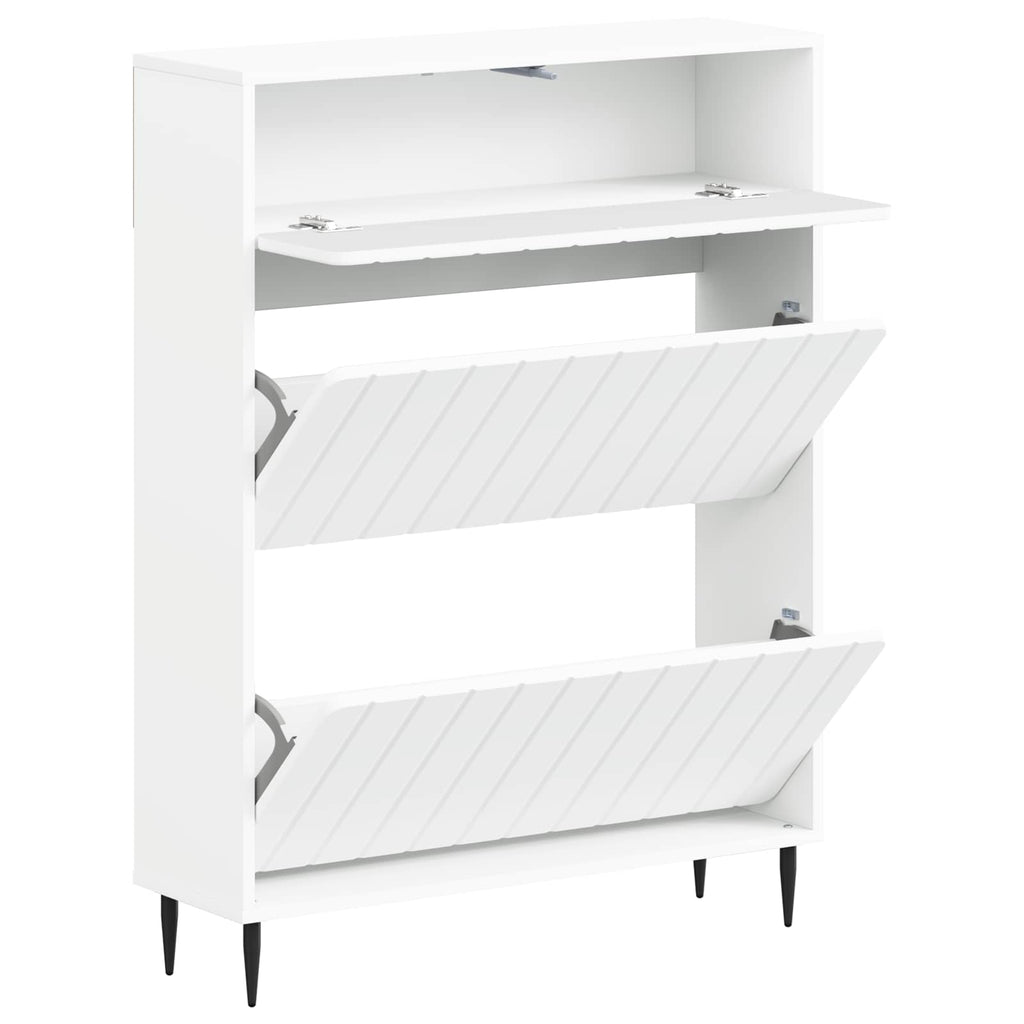 vidaXL Szafka na buty ZWOLLE 78 x 24 x 103 cm Drewno inżynieryjne