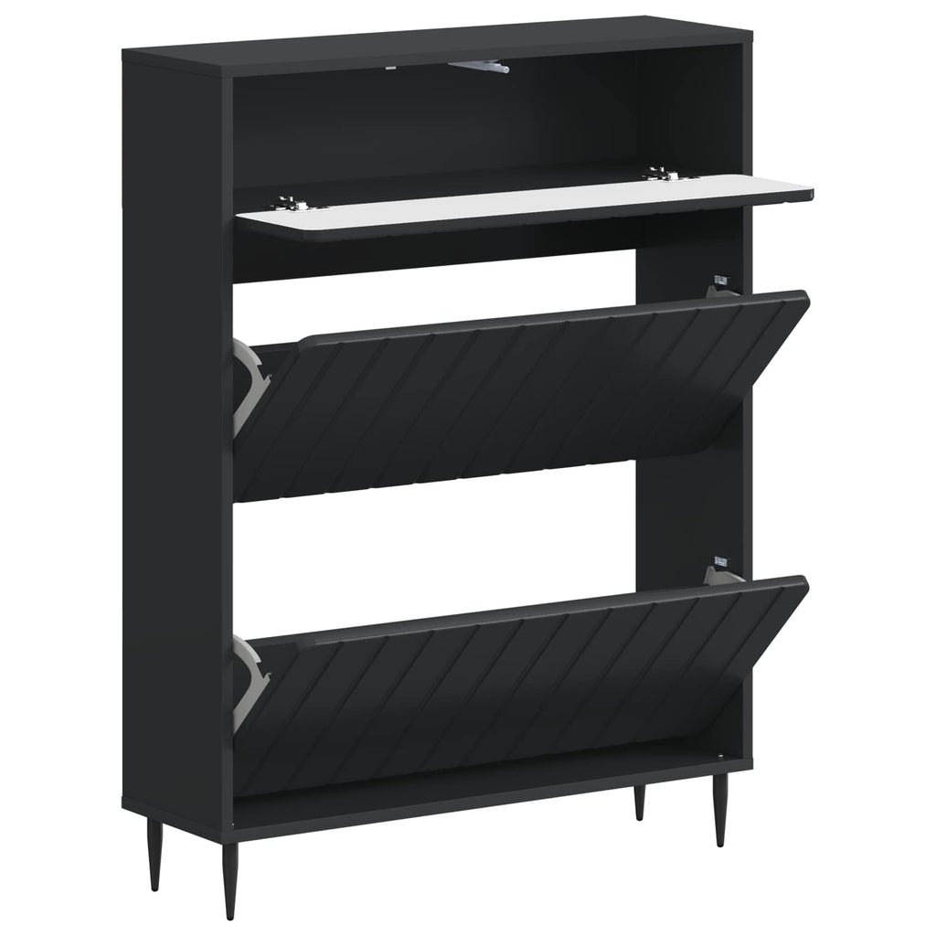 vidaXL Szafka na buty ZWOLLE 78 x 24 x 103 cm Drewno inżynieryjne