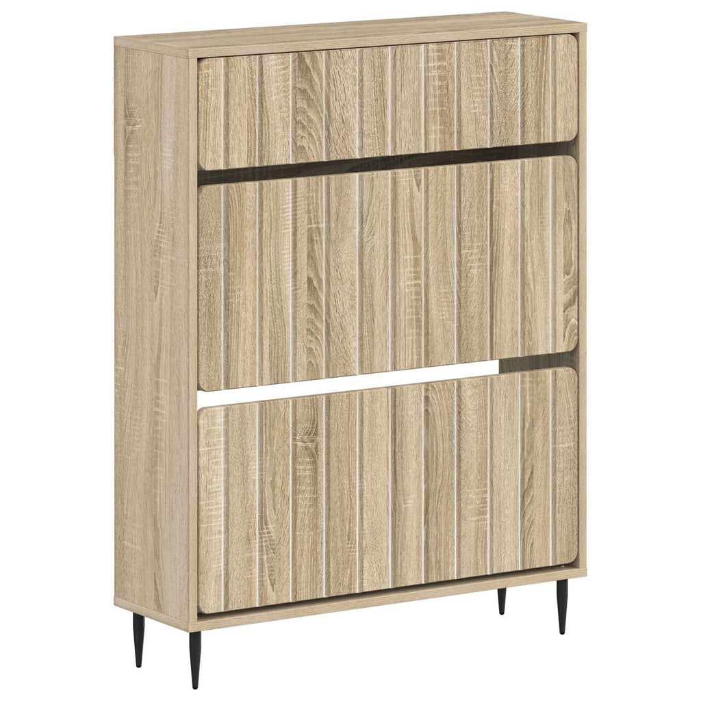 vidaXL Szafka na buty ZWOLLE 78 x 24 x 103 cm Drewno inżynieryjne