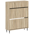 vidaXL Szafka na buty ZWOLLE 78 x 24 x 103 cm Drewno inżynieryjne