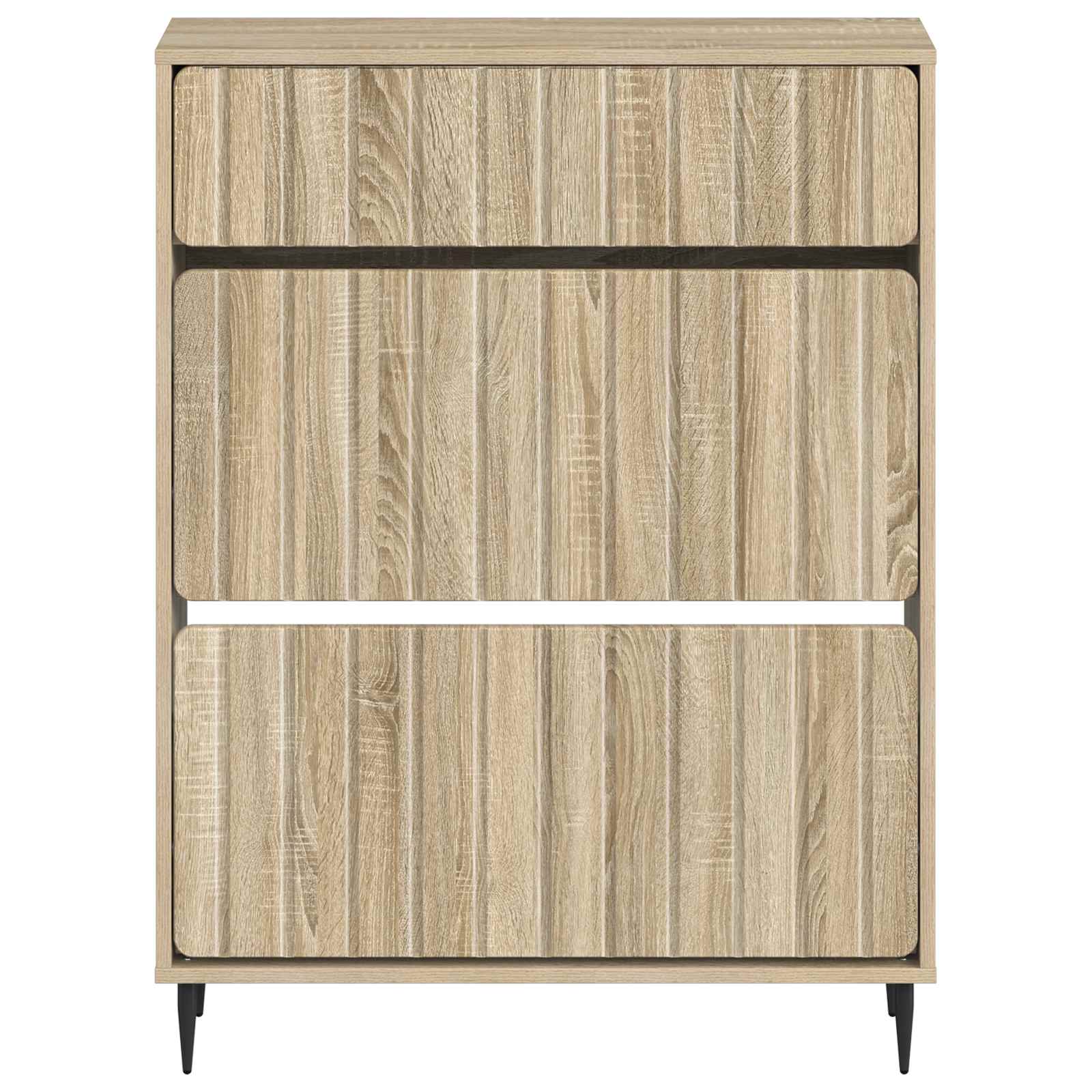 vidaXL Szafka na buty ZWOLLE 78 x 24 x 103 cm Drewno inżynieryjne