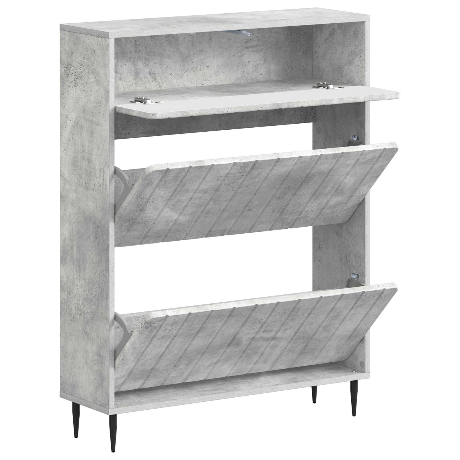 vidaXL Szafka na buty ZWOLLE 78 x 24 x 103 cm Drewno inżynieryjne