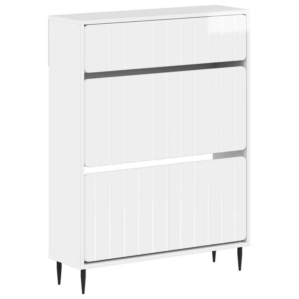 vidaXL Szafka na buty ZWOLLE 78 x 24 x 103 cm Drewno inżynieryjne
